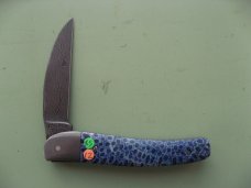 DANIELS FAMILY KNIFE BRANDS-EXCELSIOR KNIFE CO. BLUE BRIAN CORAL SEA SERPENT