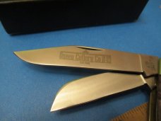 Queen Cutlery Titusville Pa. Birds Eye Maple Stockman Pattern # 49BEM