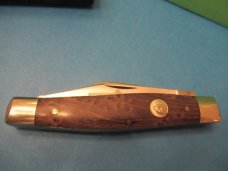 Queen Cutlery Titusville Pa. Birds Eye Maple Stockman Pattern # 49BEM