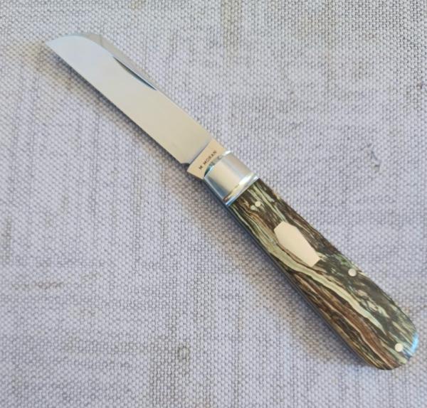 Mike Moran Straight Sheepsfoot Jack.Stabilized Hemp..Handrubbed A2.3.5"..coa,.pouch..perfect action Mike Moran Straight Sheepsfoot Jack.Stabilized Hemp..Handrubbed A2.3.5"..coa,.pouch..perfect action