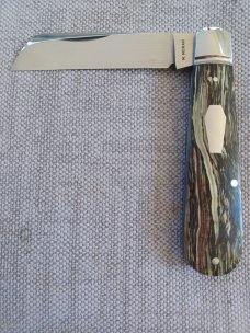 Mike Moran Straight Sheepsfoot Jack.Stabilized Hemp..Handrubbed A2.3.5"..coa,.pouch..perfect action