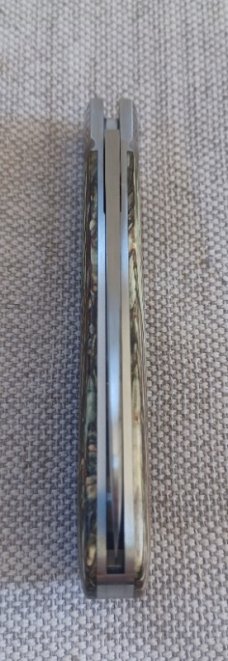 Mike Moran Straight Sheepsfoot Jack.Stabilized Hemp..Handrubbed A2.3.5"..coa,.pouch..perfect action