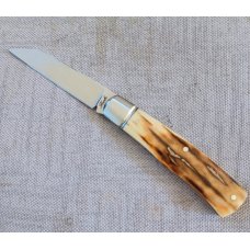 Bobby Toole Mammoth Native Slipjoint New, CPM-154 ,4 1/8" ,Steel Bolsters..coa and pouch 