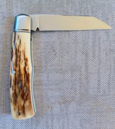 Bobby Toole Mammoth Native Slipjoint New, CPM-154 ,4 1/8" ,Steel Bolsters..coa and pouch 