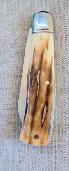 Bobby Toole Mammoth Native Slipjoint New, CPM-154 ,4 1/8" ,Steel Bolsters..coa and pouch 