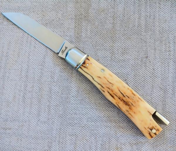 Bobby Toole Mammoth Native Taillock New, CPM-154 ,4 1/8" ,Steel Bolsters..coa and pouch 