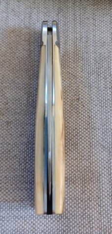 Bobby Toole Mammoth Native Taillock New, CPM-154 ,4 1/8" ,Steel Bolsters..coa and pouch 