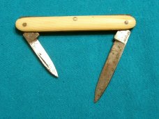 VINTAGE FK SOLINGEN FOLDING POCKET PEN JACK KNIFE KNIVES OLD