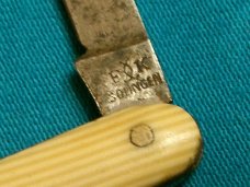 VINTAGE FK SOLINGEN FOLDING POCKET PEN JACK KNIFE KNIVES OLD
