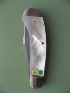 DANIELS FAMILY KNIFE BRANDS-EXCELSIOR KNIFE CO.-DERBY DAY TRAPPER PROTO