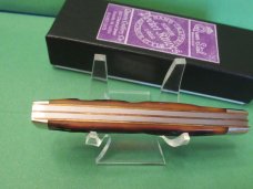 Queen Cutlery Titusville Pa. Amber Carved Stag Bone Doctors Pattern #96 ACSB