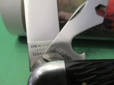 Great Eastern Tidioute Camp & Tool Black TEX DEL Pattern # 352322