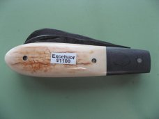 DANIELS FAMILY KNIFE BRANDS-EXCELSIOR KNIFE CO-.MAMMOTH IVORY GAME SCOUT