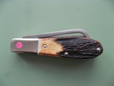 DANIELS FAMILY KNIFE BRANDS-NAPANOCH KNIFE CO.-NORTH AMERICAN GAME WARDEN BURNT STAG