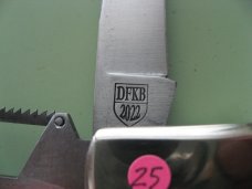 DANIELS FAMILY KNIFE BRANDS-NAPANOCH KNIFE CO.-NORTH AMERICAN GAME WARDEN BURNT STAG