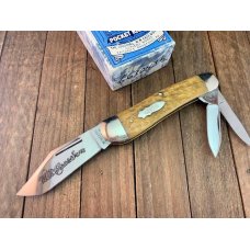 Case Classic Split Back Spring Whittler Banana Bone 1991
