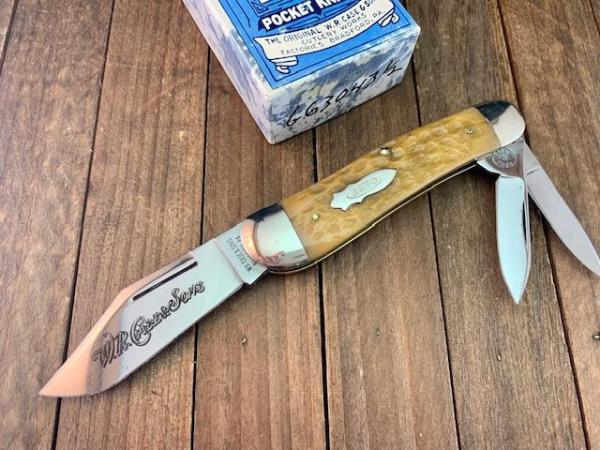 Case Classic Split Back Spring Whittler Banana Bone 1991