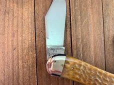 Case Classic Split Back Spring Whittler Banana Bone 1991