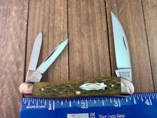 Case Classic Wharncliffe Whittler Bright Green Bone 1994 1 of 250