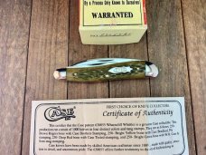 Case Classic Wharncliffe Whittler Bright Green Bone 1994 1 of 250