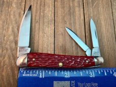Case Classic Wharncliffe Whittler Red Jigged Bone 1994 1 of 250 