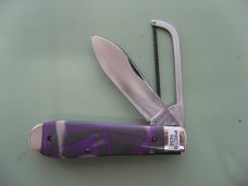 DANIELS FAMILY KNIFE BRANDS-NAPANOCH KNIFE CO.- GAME WARDEN WOMAN WARRIOR ACRYLIC PROTOTYPE