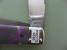 DANIELS FAMILY KNIFE BRANDS-NAPANOCH KNIFE CO.- GAME WARDEN WOMAN WARRIOR ACRYLIC PROTOTYPE