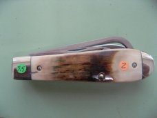 DANIELS FAMILY KNIFE BRANDS-NAPANOCH KNIFE CO.-DIXIE COCK KNIFE MAMMOTH IVORY