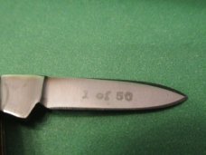 Schatt & Morgan White Pearl Pen  1 of 50 Pattern # 43