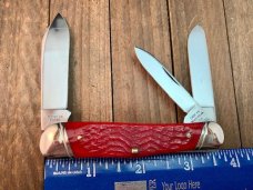 Case Classic Whittler Red Jigged Bone 5th in Series Commissioned by SMKW in 1995