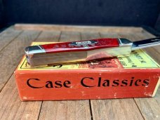 Case Classic Whittler Dark Red Jigged Bone 1990