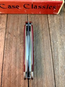 Case Classic Whittler Dark Red Jigged Bone 1990