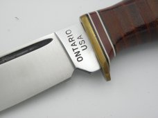 Ontario USA P1 USMC Parachutist, 1995: 8 1/2” overall with a 4 1/8” blade;
