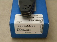 Benchmade USA 583 Barrage Blue Class AXIS ASSIST Opening Knife - NIB