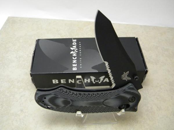 Benchmade USA 950SBK Osborne Axis Half Serrated Knife - NIB