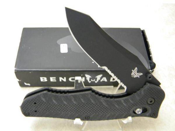 Benchmade USA 810 Contego Axis Lock Half Serrated Knife - NIB