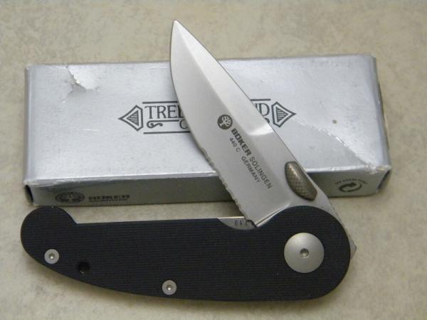 Boker Solingen Germany 112081 Black Linerlock Knife NIB Boker Solingen Germany 112081 Black Linerlock Knife NIB