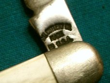 VINTAGE PAL CUTLERY CO USA FOLDING POCKET EQUAL END PEN JACK KNIFE KNIVES OLD FAUX PEARL