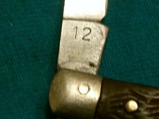 VINTAGE ATCO 12 JAPAN JIGGED BONE 2 BLADE STOCKMAN FOLDING POCKET KNIFE KNIVES OLD