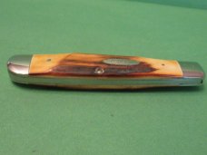 Case XX 1979 Stag Single Blade Trapper Made For the NKCA Pattern # 5154 SSP