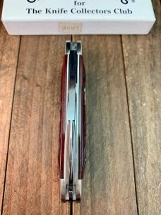 Cattaraugus Cutlery (A.G. Russell) Sleeveboard Whittler Brown Jigged Bone Seki Japan 1990