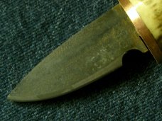 CUSTOM STAG HUNTING SKINNING FIXED BLADE SKINNER BUSHCRAFT SURVIVAL PATCH KNIFE KNIVES CROWN