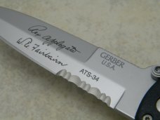 Gerber USA Applegate Fairbairn ATS-34 Covert Folder Double Bevel Linerlock Knife in Box