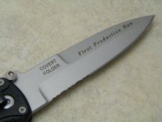 Gerber USA Applegate Fairbairn ATS-34 Covert Folder Linerlock Knife in Box - First Production Run