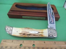 Case XX 1976 Bicentennial American Spirit Stag Folding Hunter Pattern # 5165 SSP 