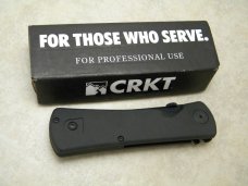 Columbia River Knife & Tool CRKT 2903 Black Folding Hissatsu Knife NIB