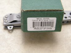 Columbia River Knife & Tool CRKT Carson M16 03SS Spear Piont Lockback Knife NIB