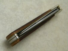 Camillus New York USA C-3 Delrin C.C.C. .30-06 SPRG Double Lockback Sportsman Knife & Sheath in Box