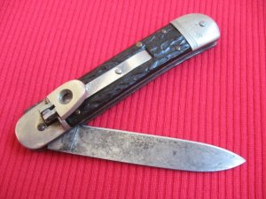 Vintage German Bonsa Leverlock Knife