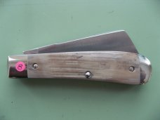 DANIELS FAMILY KNIFE BRANDS-TITUSVILLE CUTLERY-BIG EASY COTTON KNIFE-MAMMOTH BARK IVORY